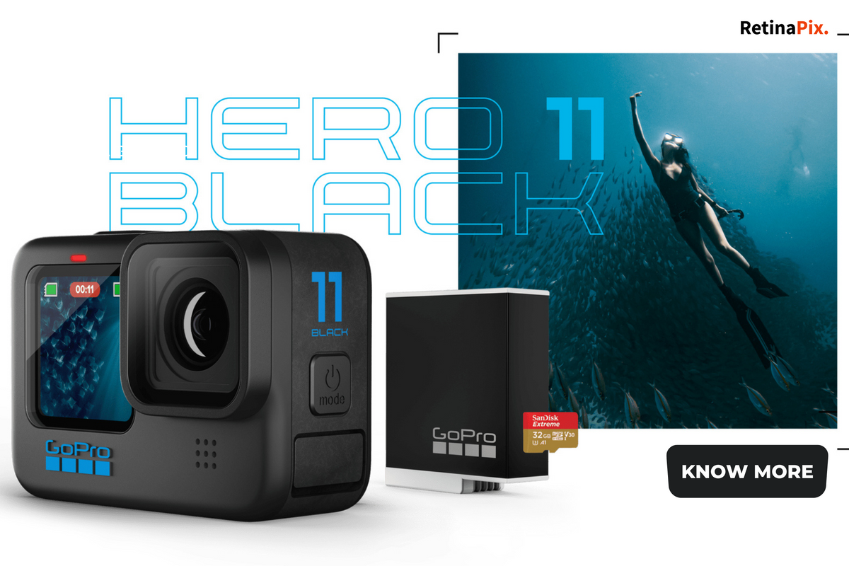 GoPro's new Hero 11 Black models offer 5.3K 10-bit video at 60fps in  extra-tall 8:7 format: Digital Photography Review