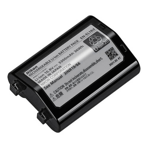 Nikon EN-EL18d Rechargeable Lithium-Ion Battery (10.8V, 3300mAh)