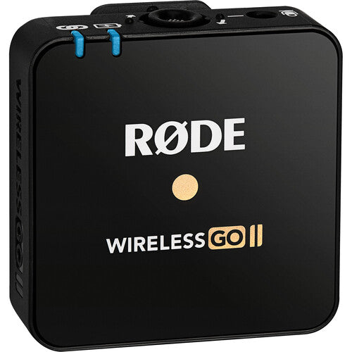 RØDE Wireless GO II TX Transmitter/Recorder for Wireless GO II System (2.4 GHz, Black)