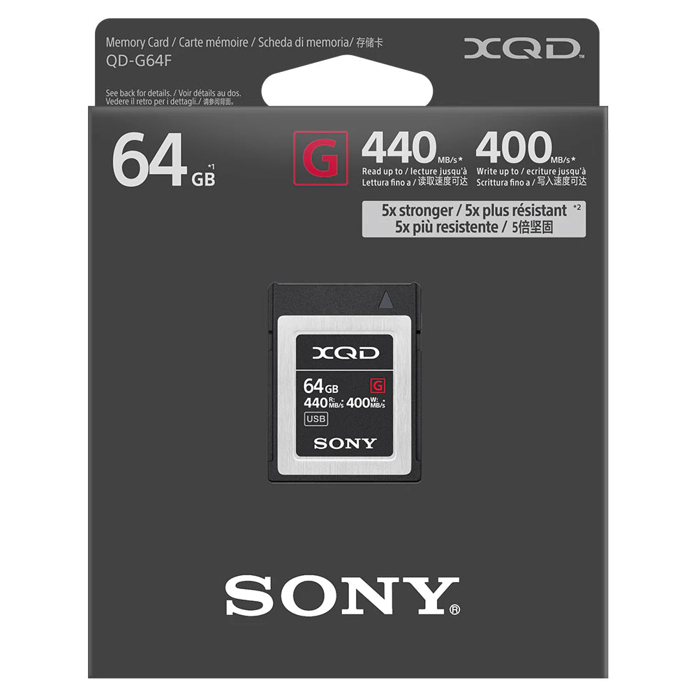 Sony xqd 64 gb