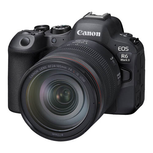 Canon EOS R6 Mark II Mirrorless Camera with 24-105mm f/4 IS USM Lens
