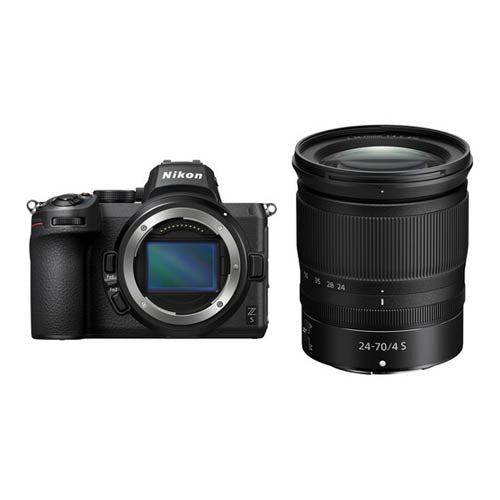 Nikon Z5 Mirrorless Camera with NIKKOR Z 24-70mm f/4 S Lens