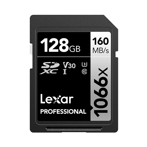 Lexar Professional 1066x 128GB SDXC UHS-I Card SILVER Series