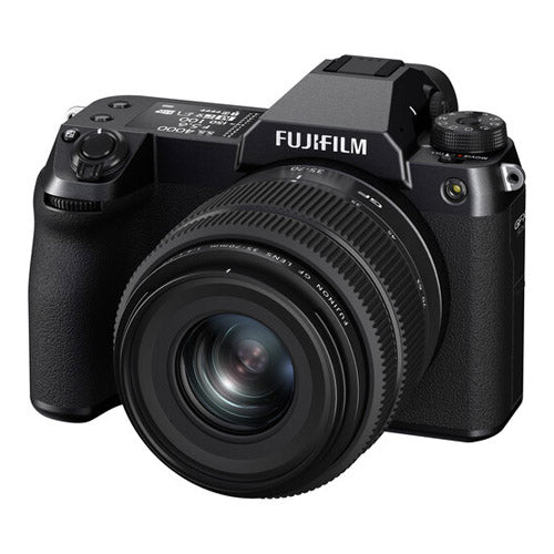 Fujifilm GFX 50S II Mirrorless Large Format Camera Body With GF35-70mmF4.5-5.6 WR Lens Kit – Black