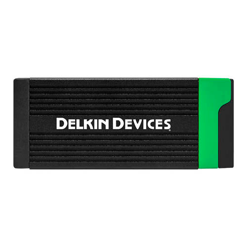 Delkin Devices USB 3.2 CFexpress Type B Card + SD UHS-II Memory Card Reader