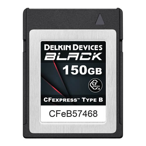 Delkin Devices 150GB BLACK CFexpress Type B Memory Card