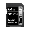 Lexar Professional 1667x 64GB SDXC UHS-II Card SILVER Series