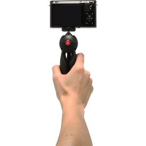 Manfrotto PIXI Mini Table Top Tripod (Red & Gray)