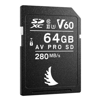 Angelbird 64GB AV Pro MK2 V60 UHS-II SDXC Memory Card