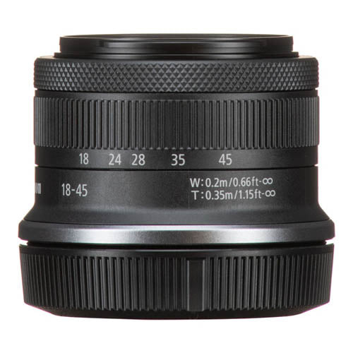 Canon EOS R100 Mirrorless Camera with RF-S 18-45mm Lens