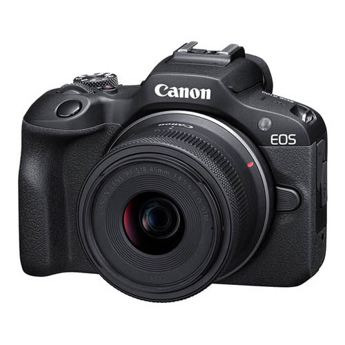 Canon EOS R100 Mirrorless Camera with RF-S 18-45mm Lens