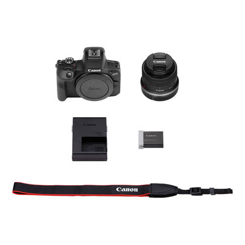 Canon EOS R100 Mirrorless Camera with RF-S 18-45mm Lens