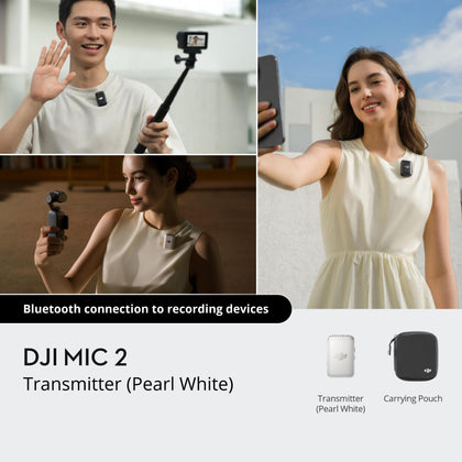 DJI Mic 2 Transmitter - Pearl White