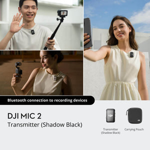 DJI Mic 2 Transmitter - Shadow Black