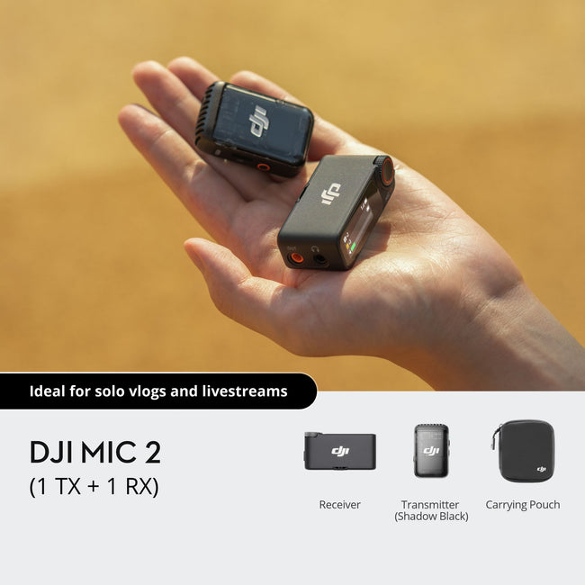 DJI Mic 2 (1TX + 1RX)