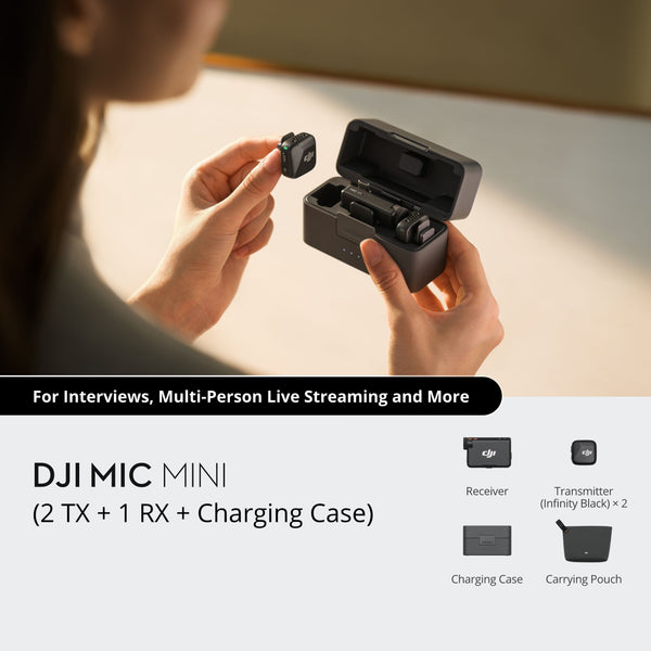 Buy DJI Mic Mini Online at Best Price in India – RetinaPix.com