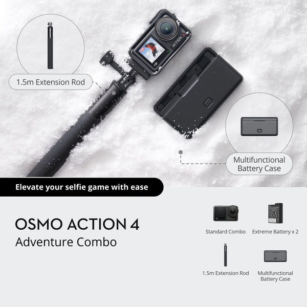Buy DJI Osmo Action 4 Adventure Combo Online at Best Price in