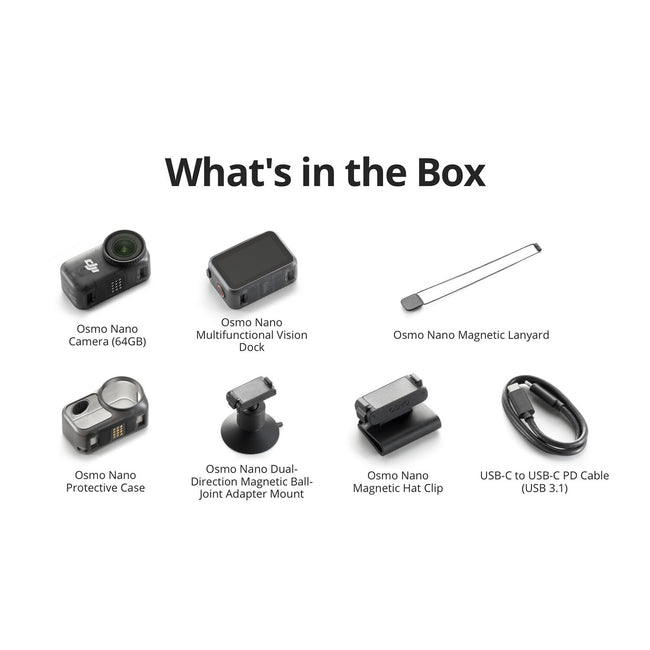 DJI Osmo Nano Standard Combo (64GB)