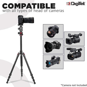 Digitek DTR 520 BH Professional Aluminum Tripod Cum Monopod