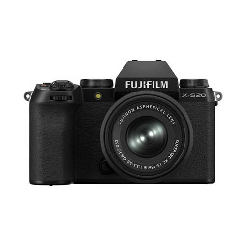 Fujifilm X-S20 Mirrorless Camera with XC 15-45mm Lens