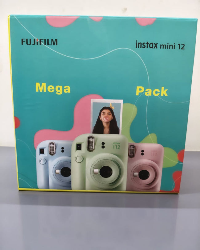 Fujifilm Instax Mini 12 Mega Pack - Pink