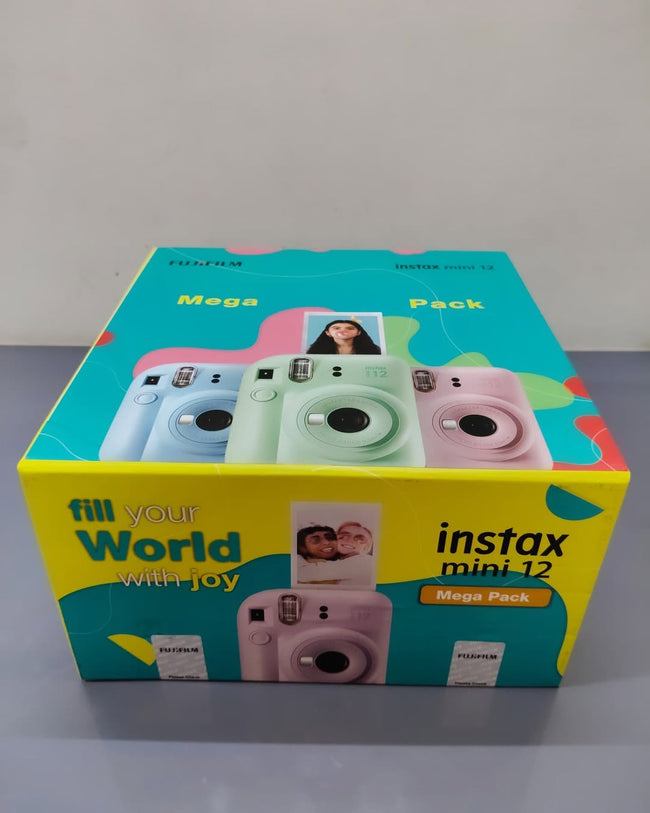 Fujifilm Instax Mini 12 Mega Pack - Pink