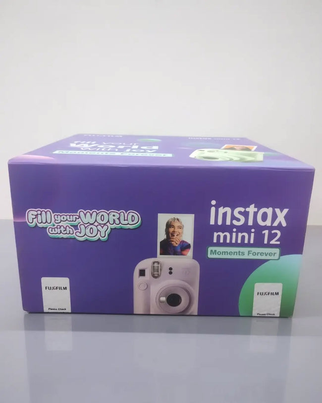 Instax Mini 12 Moments Forever - Ash White