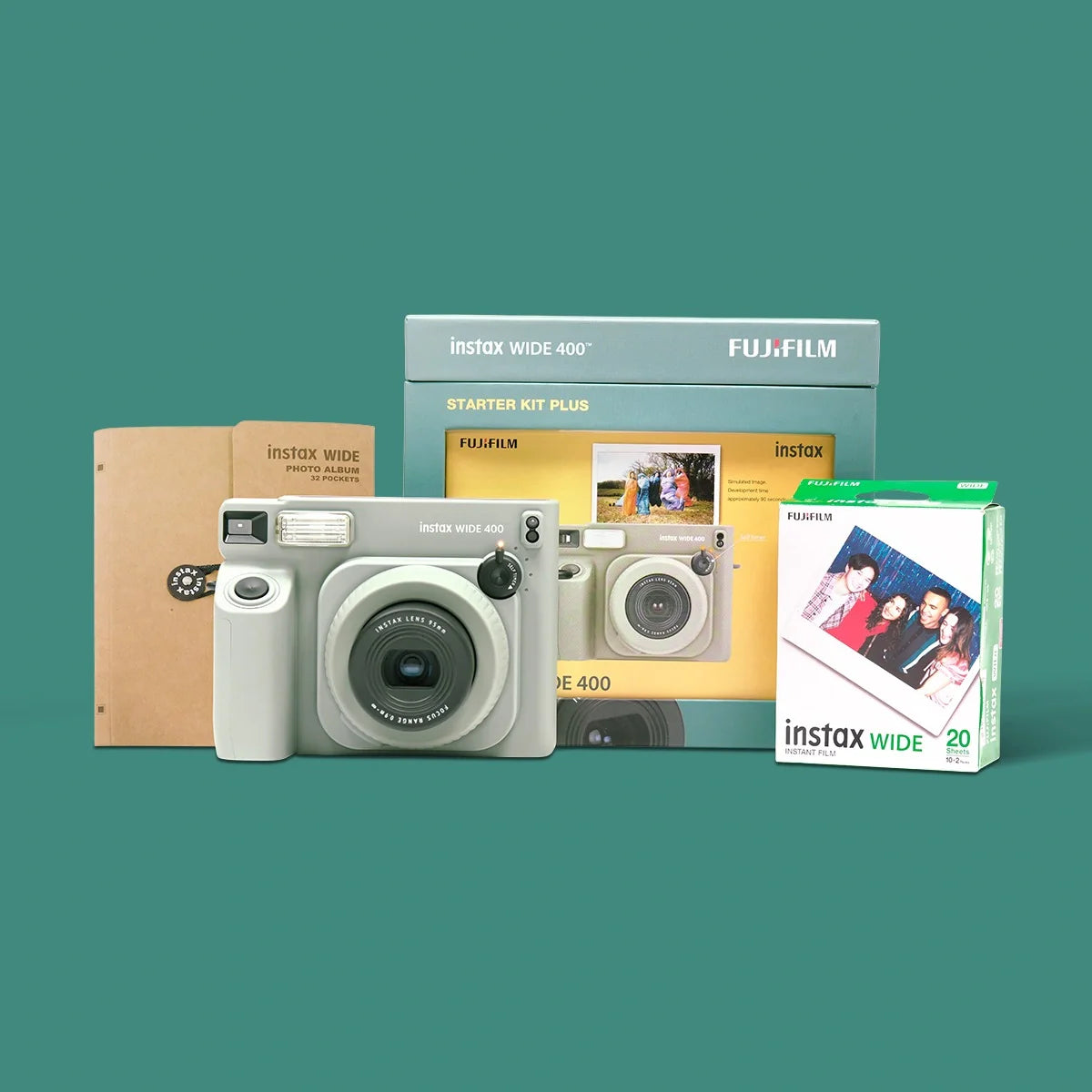 Fujifilm Instax Wide 400 Starter Kit - Main Image