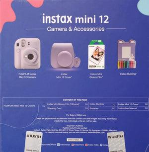 Fujifilm Instax Mini 12 Delight Box - Green