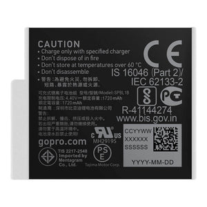 GoPro Enduro Rechargeable Li-Ion Battery for HERO 11/10/9 Black