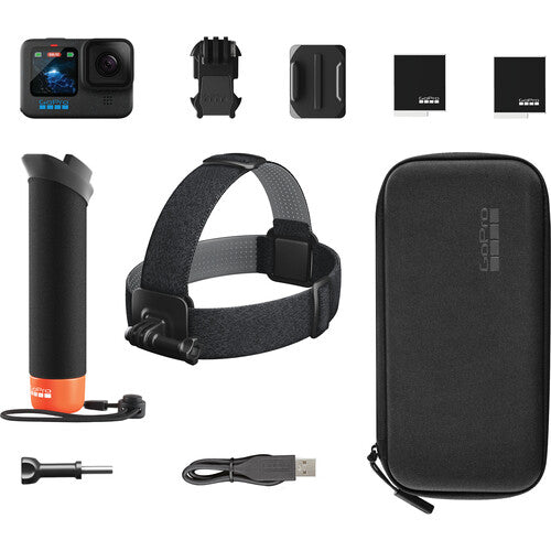 GoPro HERO12 Black Action Camera + Accessories (Special Bundle)