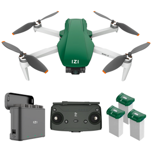 IZI Mini X Nano 4K Camera Drone - Fly More Combo