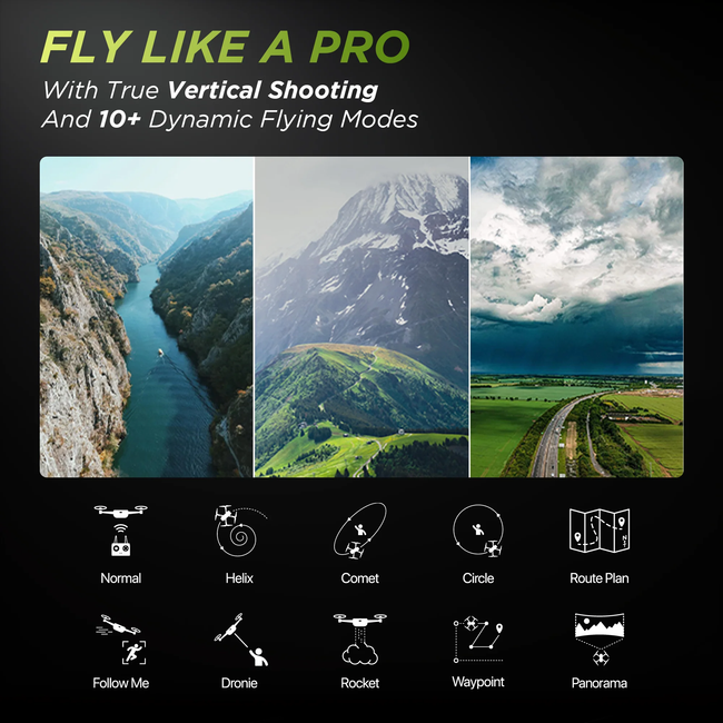 IZI Sky Pro 4K Camera Drone Fly More Combo