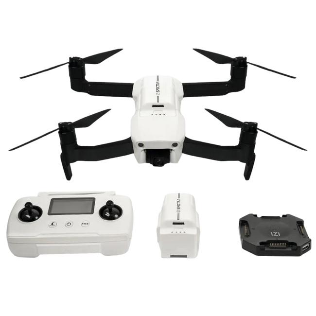 IZI Spectra Combo, 4K HDR Drone, Night Vision, 1-Inch CMOS, 102 Min Flight, 22KM Range, Omni Obstacle Sensor,1 key RTH