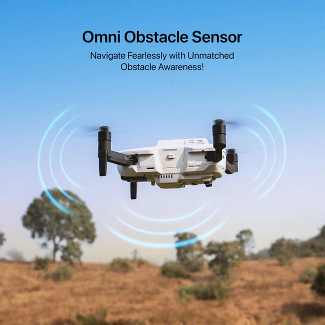 IZI Spectra Combo, 4K HDR Drone, Night Vision, 1-Inch CMOS, 102 Min Flight, 22KM Range, Omni Obstacle Sensor,1 key RTH