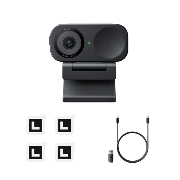 taktak　Insta360 Link insta360 Link 2 - PTZ 4K Webcam for PC/Mac, 1/2