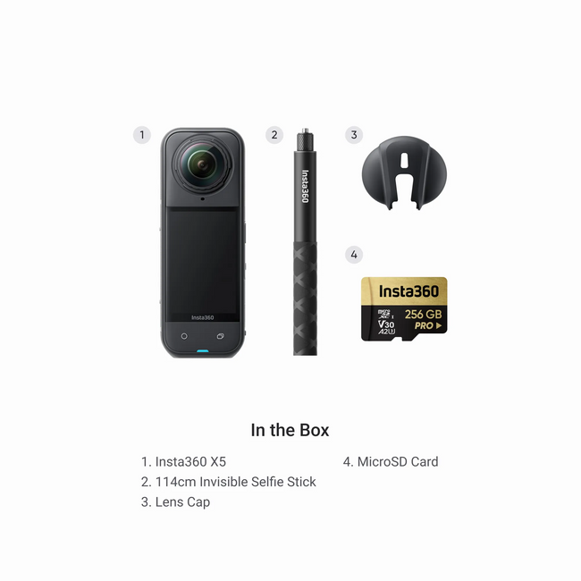 Insta360 X5 Get-Set Bundle