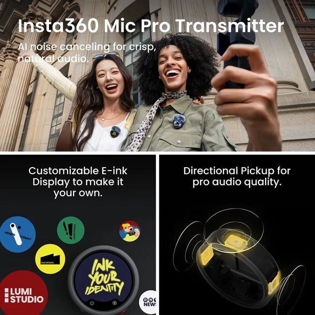 Insta360 Luna Ultra Creator Bundle (Stellar White)