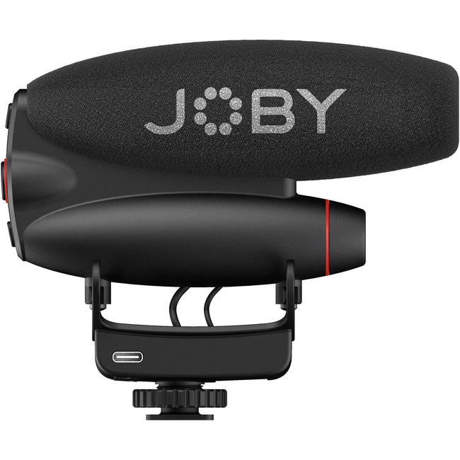 JOBY Wavo PRO DS Hybrid Analog/USB Camera-Mount Shotgun Microphone