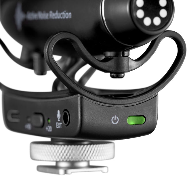 JOBY Wavo PRO Hybrid Analog/USB Camera-Mount Shotgun Microphone