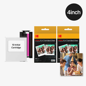 KODAK CARTRIDGE MINI SHOT 4 ERA (4x4 inch) 120 sheets