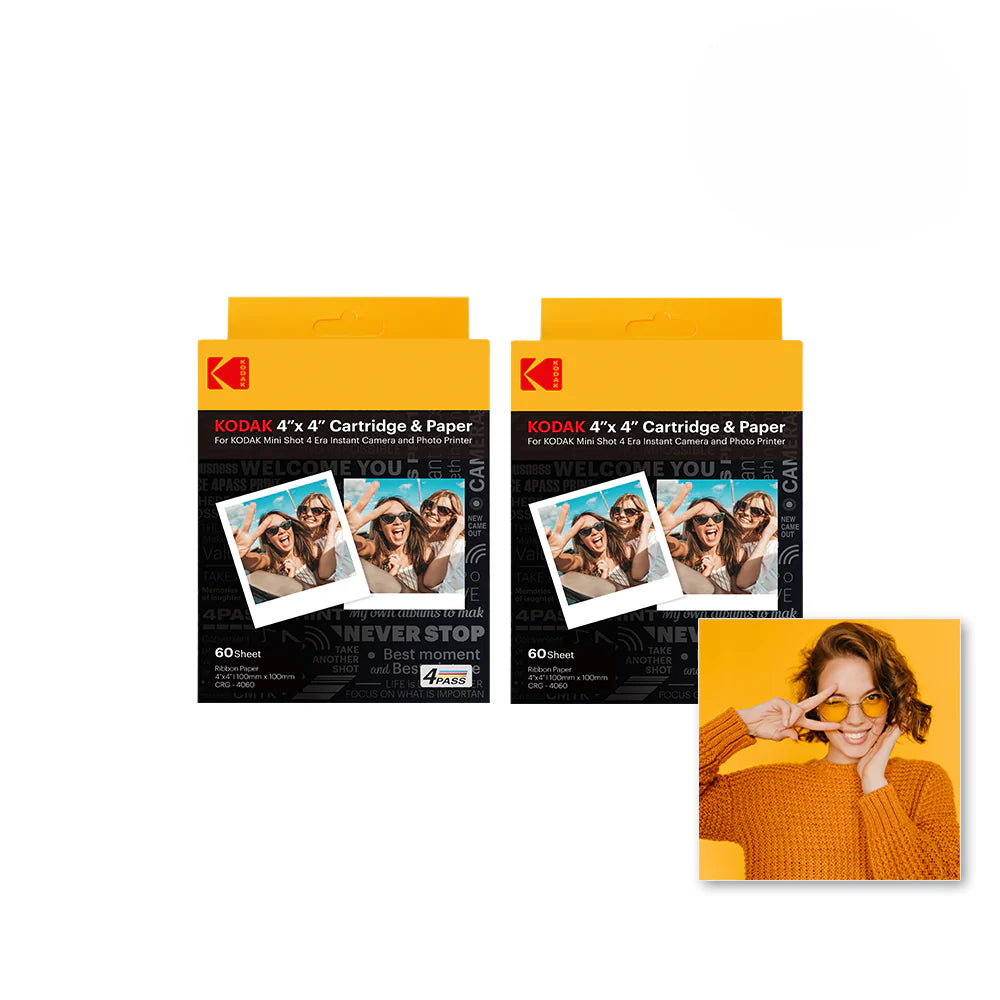 KODAK CARTRIDGE MINI SHOT 4 ERA (4x4 inch) 120 sheets