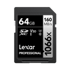 Lexar Professional 1066x 64GB SDXC UHS-I Card SILVER Series