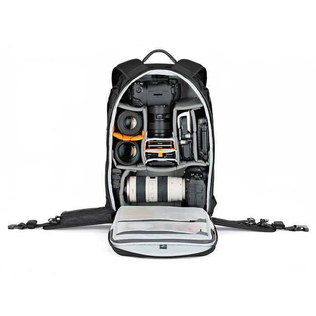 Lowepro ProTactic BP 450 AW II Camera and Laptop Backpack (Black, 25L)