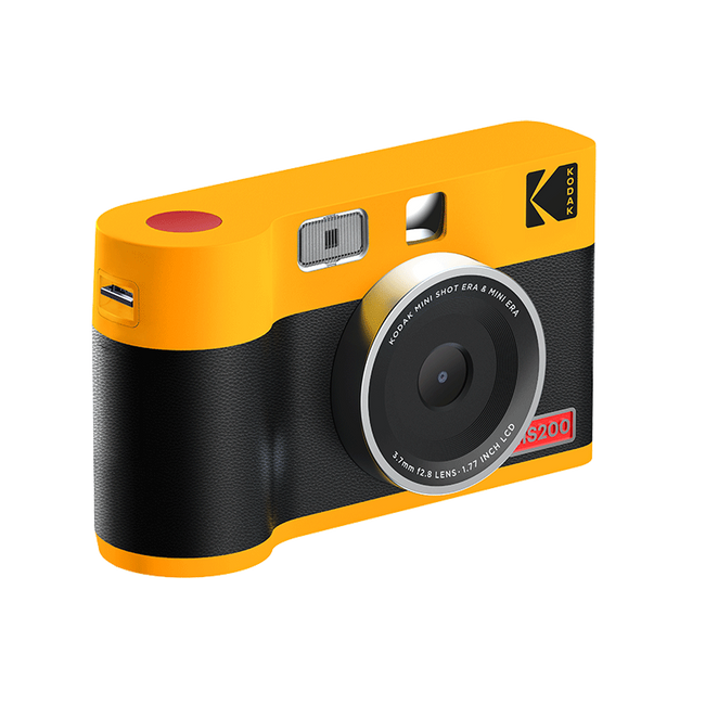 KODAK MS200 MINI SHOT 2 ERA YELLOW (2.1x3.4) (68 Sheets BNDL)