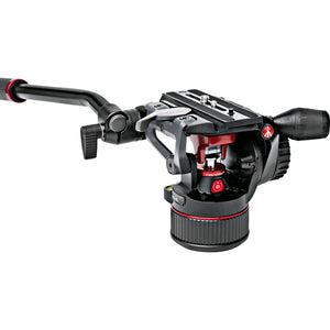 Manfrotto Nitrotech N8 Fluid Video Head and 536 Carbon Fiber Single-Leg Tripod
