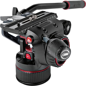Manfrotto Nitrotech N8 Fluid Video Head and 536 Carbon Fiber Single-Leg Tripod