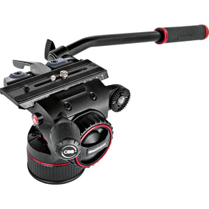 Manfrotto Nitrotech N8 Fluid Video Head and 536 Carbon Fiber Single-Leg Tripod