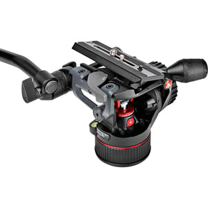 Manfrotto Nitrotech N8 Fluid Video Head and 536 Carbon Fiber Single-Leg Tripod
