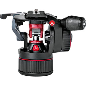 Manfrotto Nitrotech N8 Fluid Video Head and 536 Carbon Fiber Single-Leg Tripod